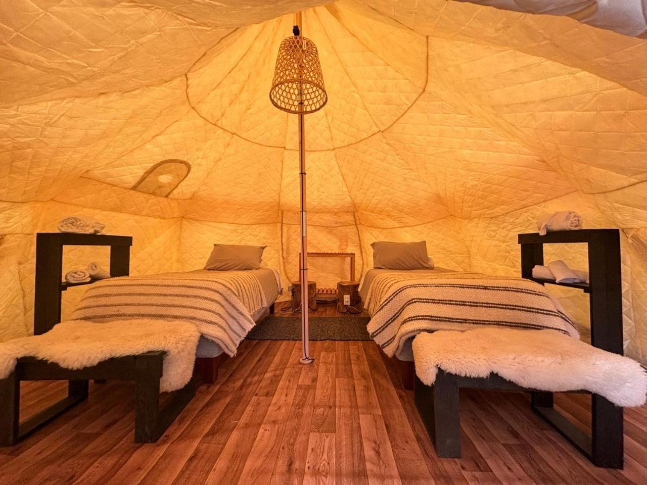 Chilenativo Riverside Camp Torres del Paine National Park Exterior foto